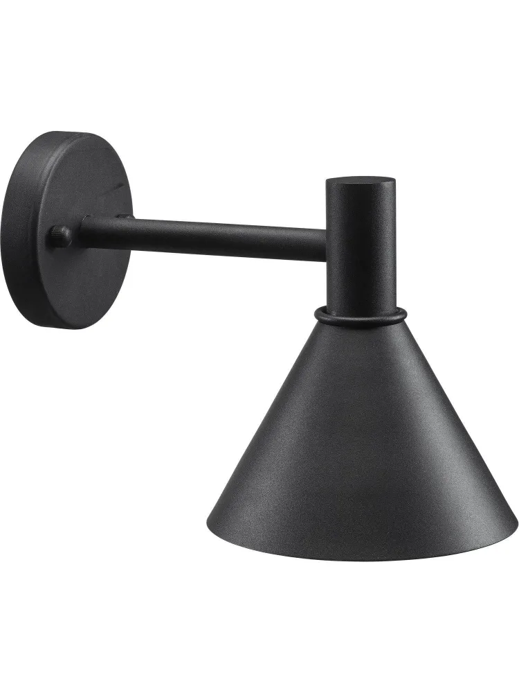 PR Home MiniTripp 121803 Vägglampa 230 V, IP44, svart, 30 cm