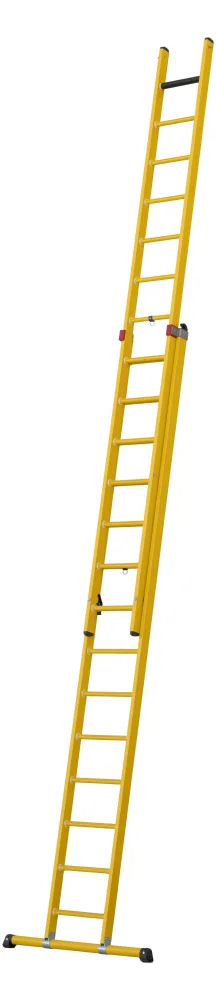 W.steps WFG-D4 Utskjutsstege glasfiber, 2-delad 10+10 steg - Bild 2