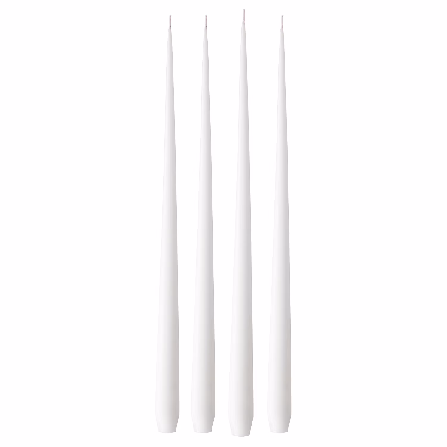 Antikljus Matt 42 cm 4-pack, Pure White