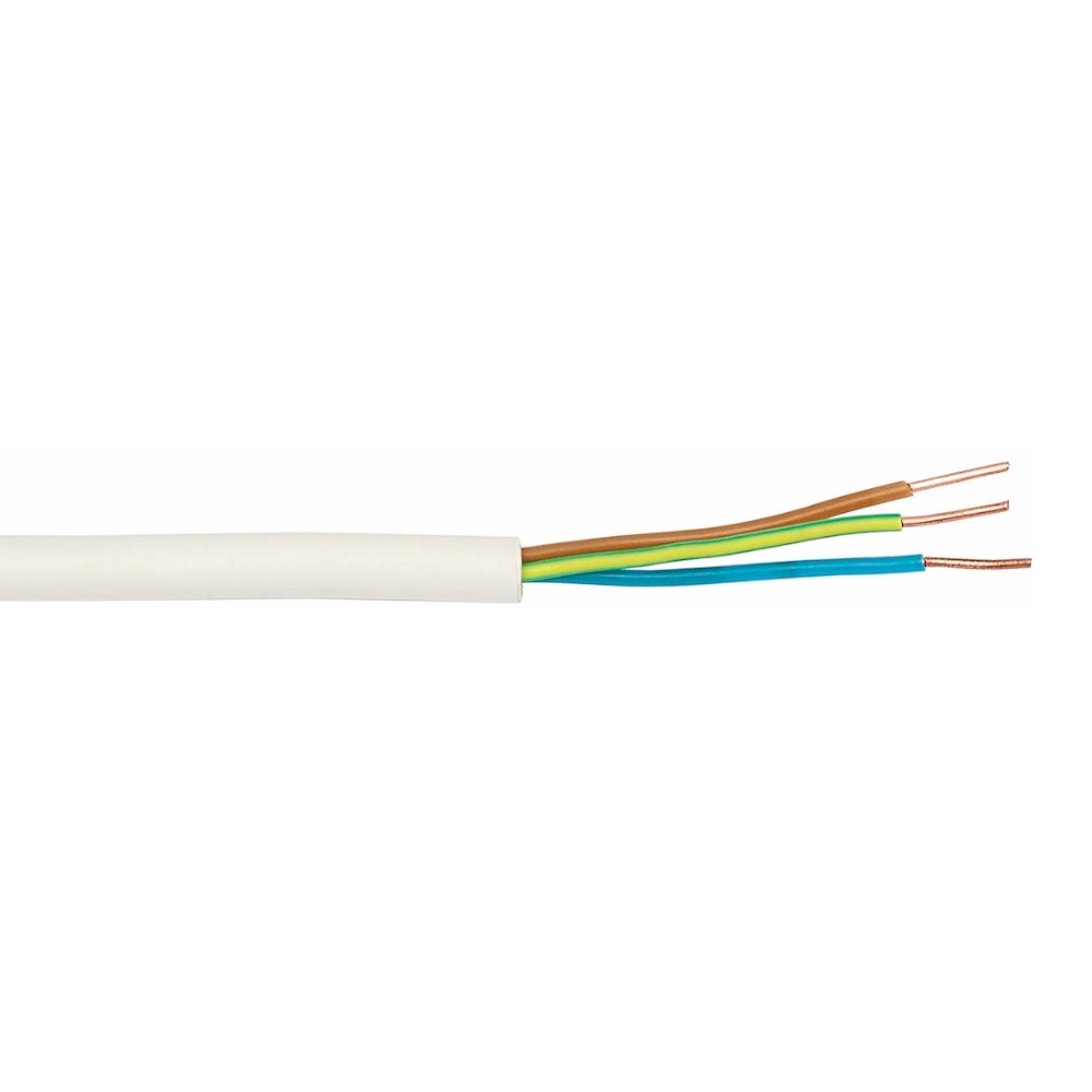 EXLQ Xtra, 3G1,5mm², 50m, 450/750V, Vit, Malmbergs 0462401