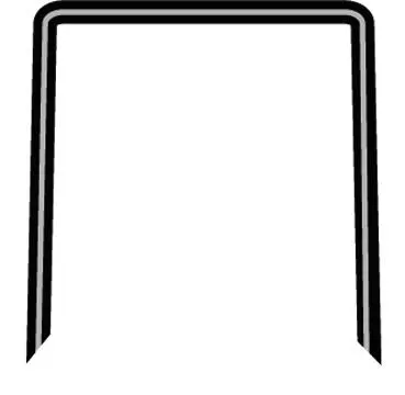 Rapid Nr 140 Bredtrådsklammer galvaniserat stål 14 mm, 5000-pack