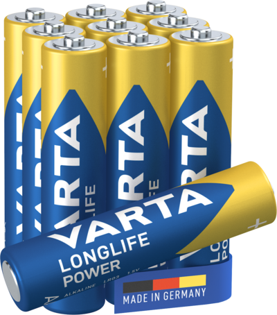 BATTERI VARTA LONGLIFE POWER AA 10-PACK