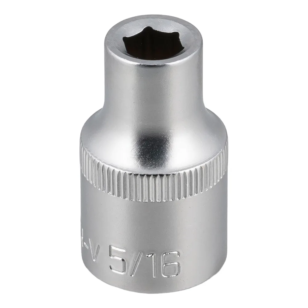 PELA 562453 Hylsa drivstorlek 1/2", 6-kant, kort 15/16"