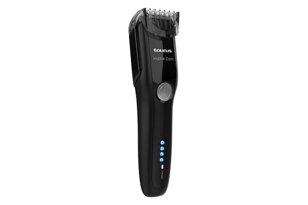 Skäggtrimmer Taurus Hubble Zoom Svart