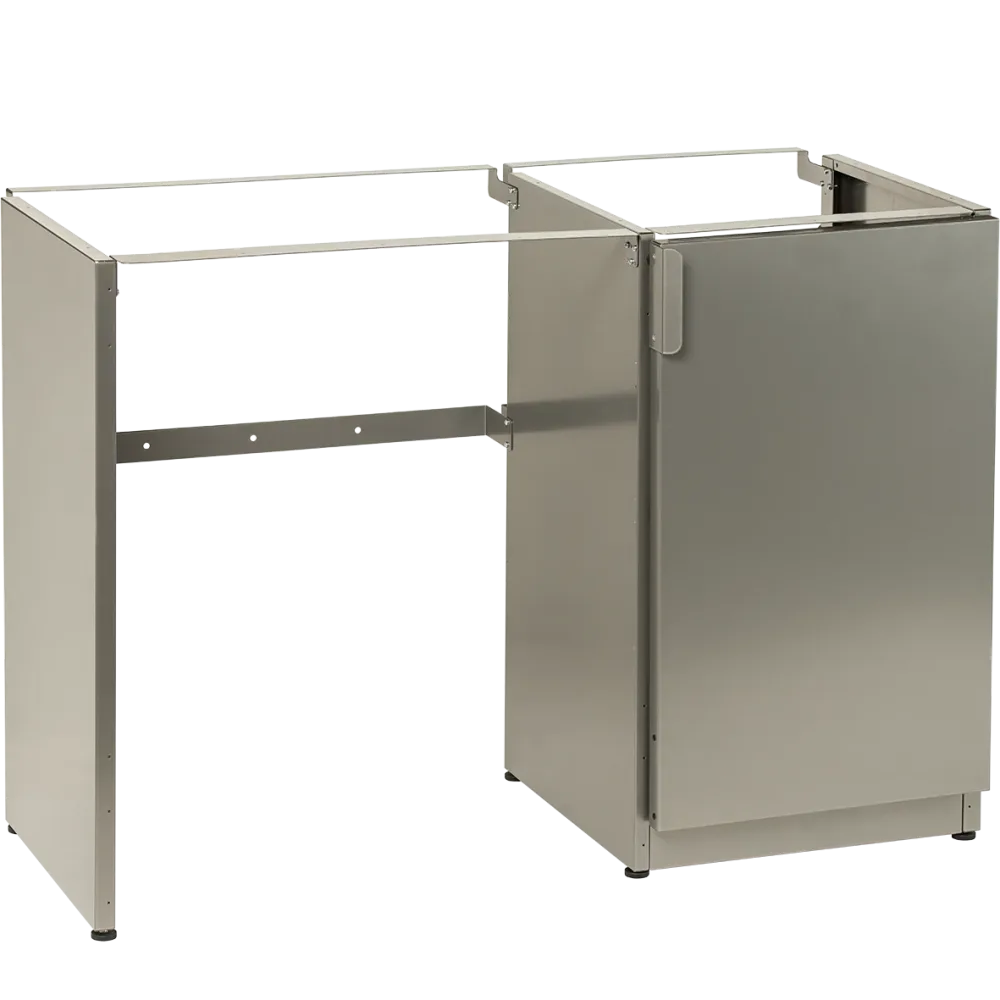 Nimo TB 1200 HTUT Tvättbänk titan, höger