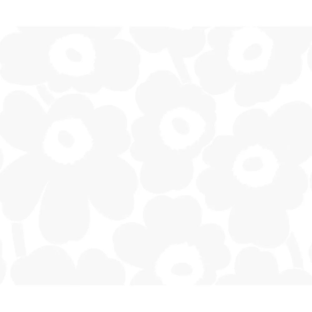 Marimekko 7 Unikko 25904 Vit Tapet - Midbec | Stuvbutiken