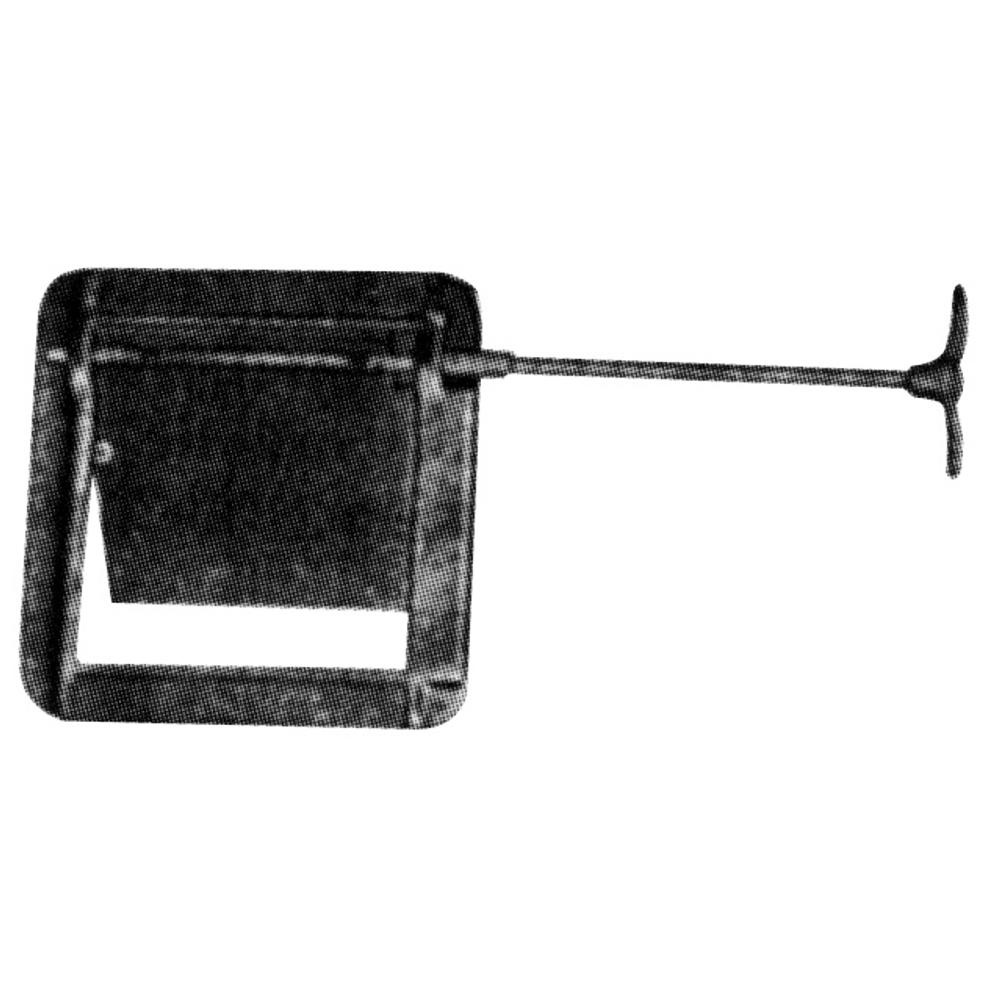 Vridspjäll Nr 41, 150x150mm, Gjutjärn, Skeppshult 423041