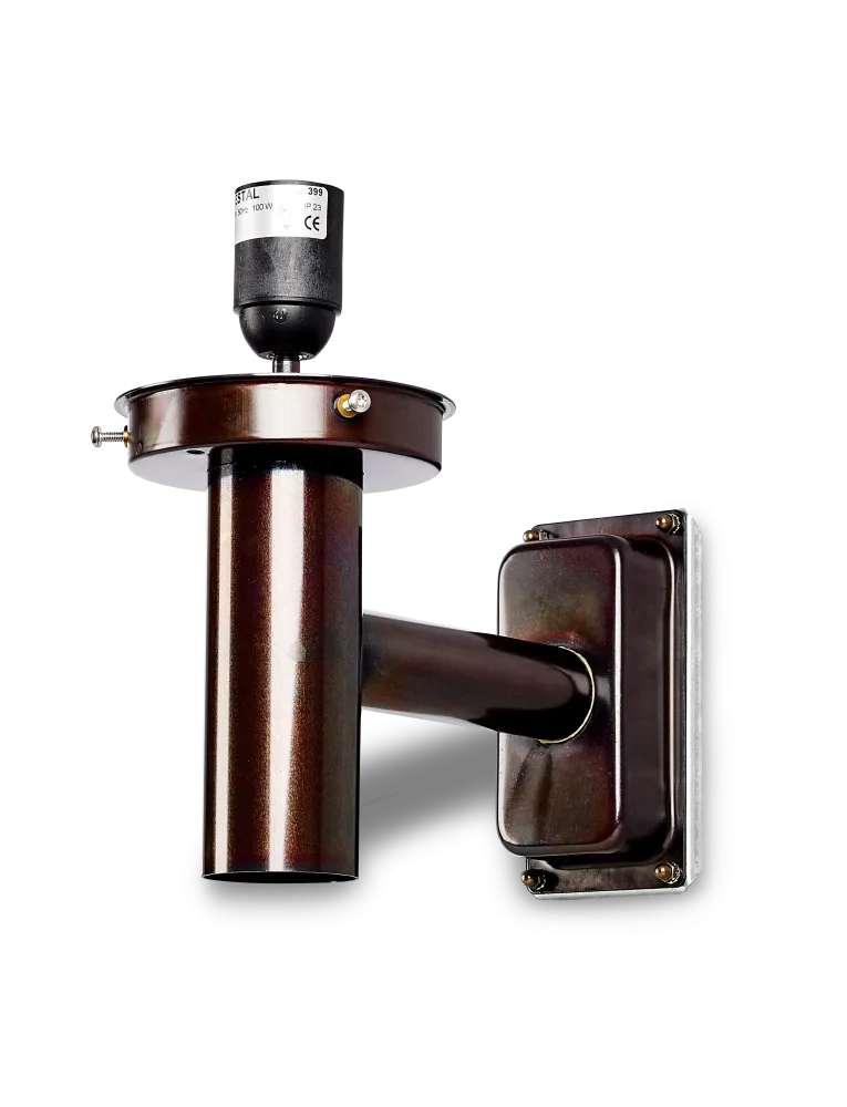 Westal Harry Väggfäste 244 x 259 mm, E27 Svart