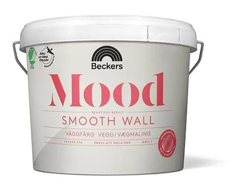 Beckers Mood Smooth Wall Väggfärg matt Valfri kulör