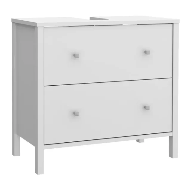 Elsassona Tvättställsskåp 35x64 cm 2 Lådor