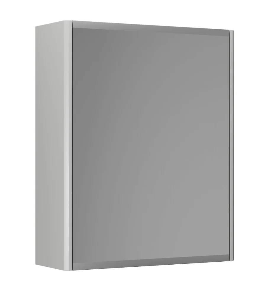 Gustavsberg Graphic Spegelskåp 45 cm, dubbelsidig Grå - Bild 2