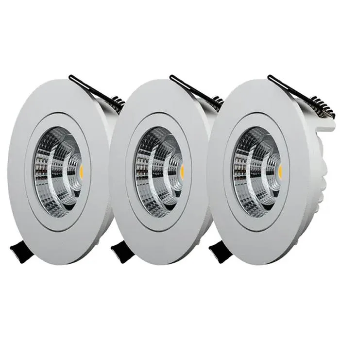 Designlight QB-302MW Downlight tilt, 3-pack 3000K - Bild 2