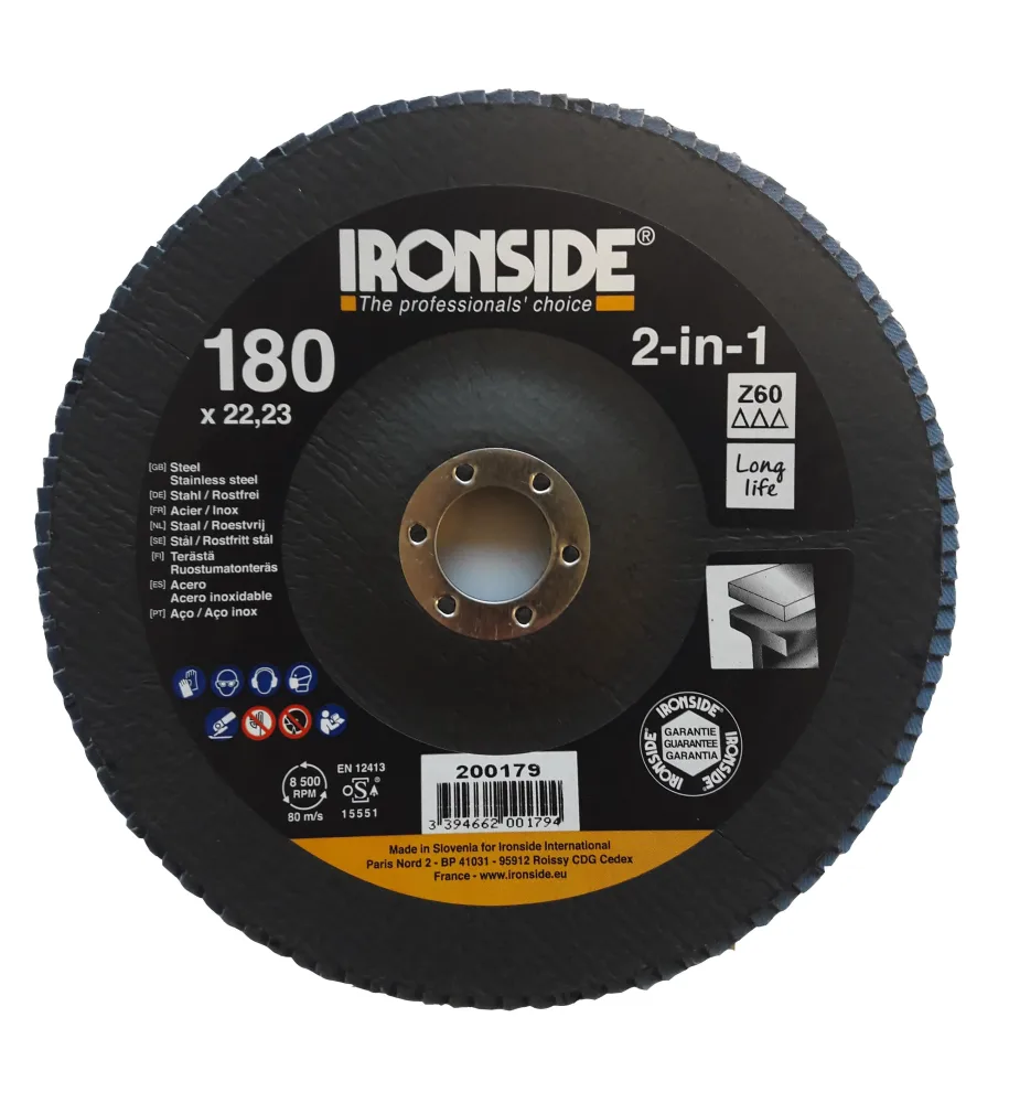 Ironside 200178 Lamellrondell 180 mm Z40 - Bild 2