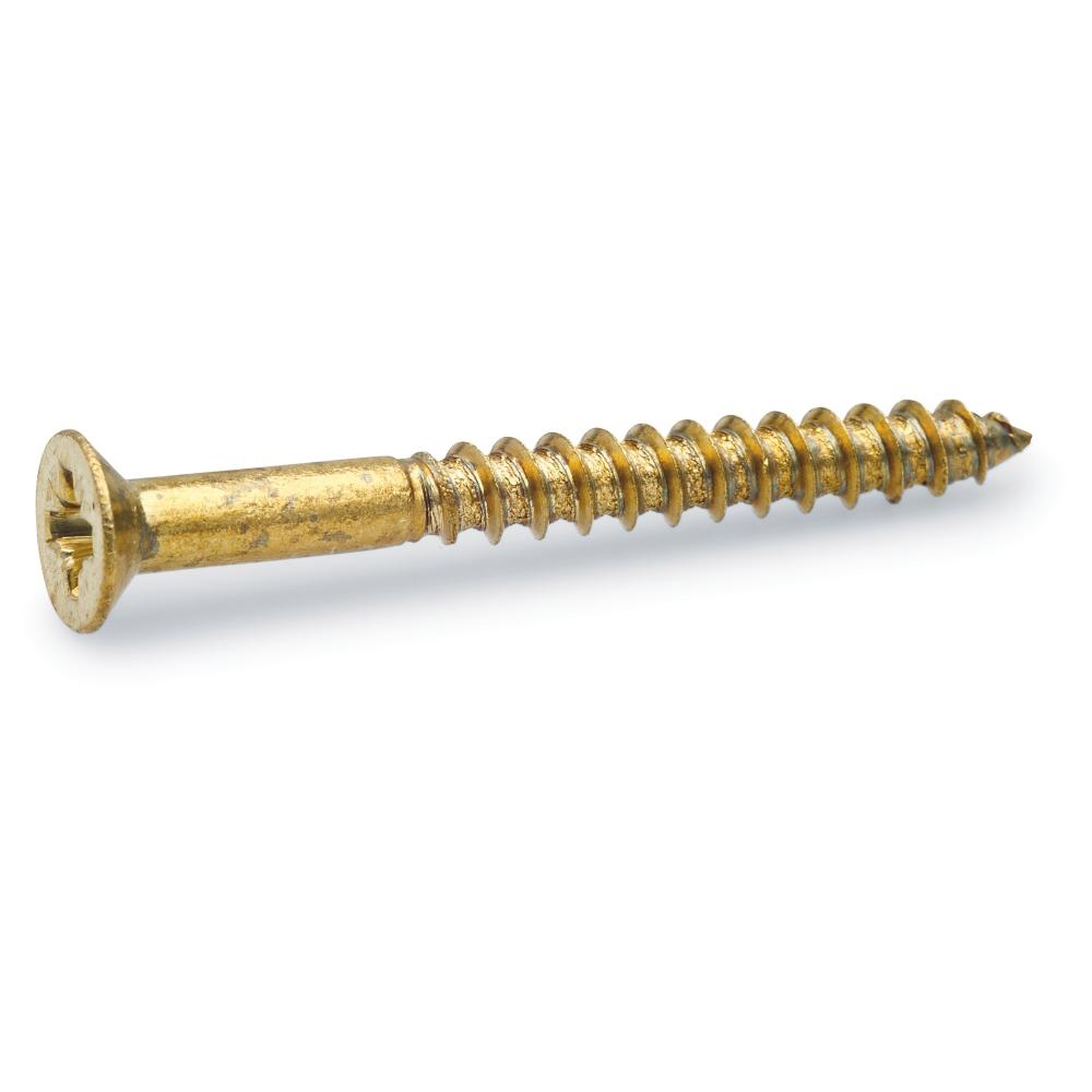 Träskruv TFX 3,0x25mm Mässing 10st Fast 280713