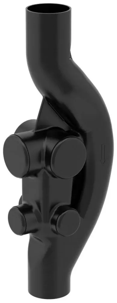 Geberit Sovent Grenrör 88,5°, 110 x 75 mm