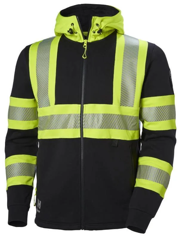 Helly Hansen Workwear ICU 79273-369 Luvtröja varsel, svart/gul 3XL - Bild 2