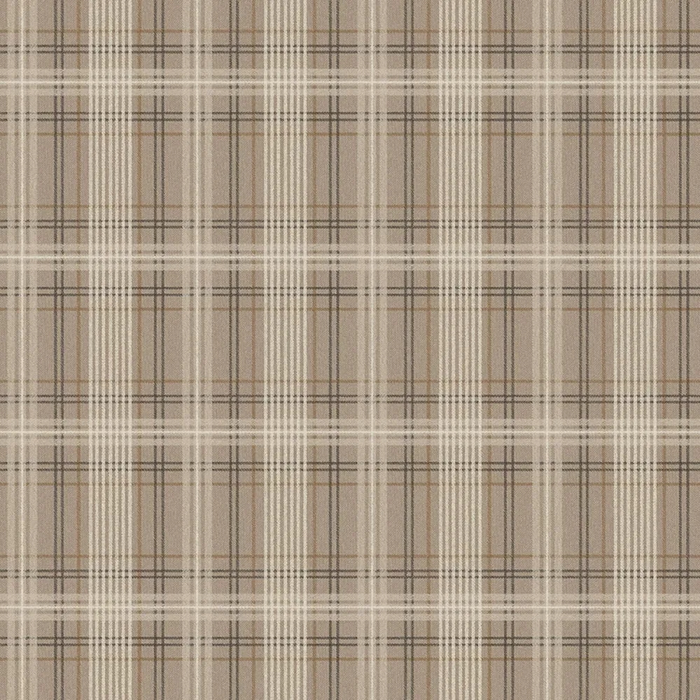 Tapet Cottage Garden Tailor´s Tweed 3579 Brun Rutig