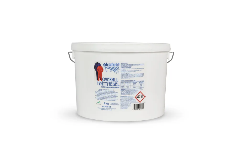 Ekofekt 1141 Overalltvättmedel 8 kg, oparfymerat