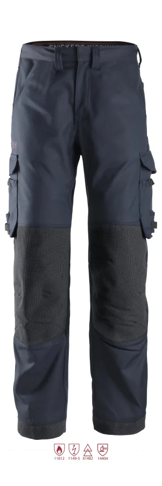 Snickers Workwear 6362 ProtecWork Arbetsbyxa marinblå 164