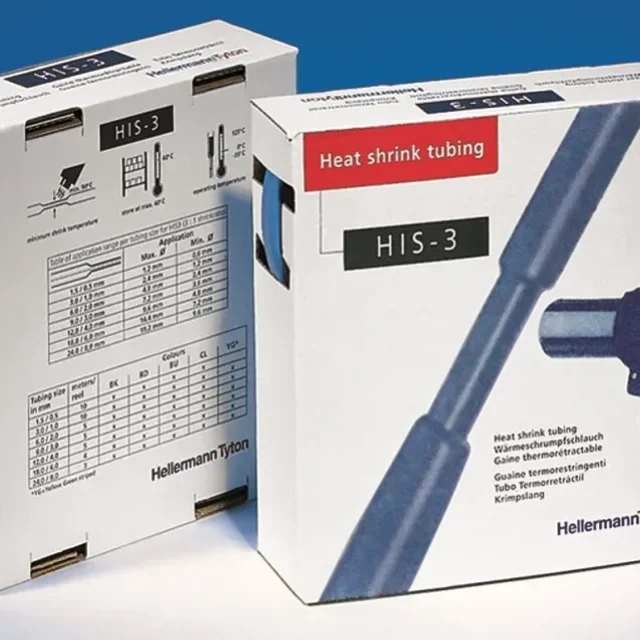 Hellermann Tyton HIS-3 Krympslang 3/1 mm, 10 m Blå