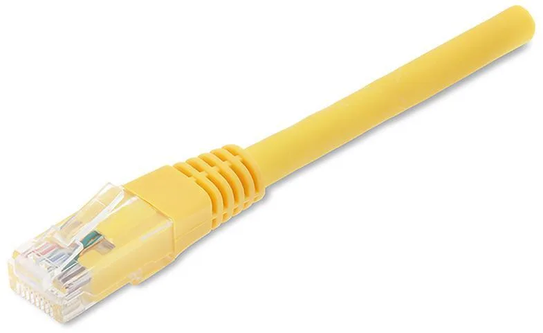 Eurolan 21D-S6-15YLX Patchkabel 2 x RJ45 SSTP, gul 15 m