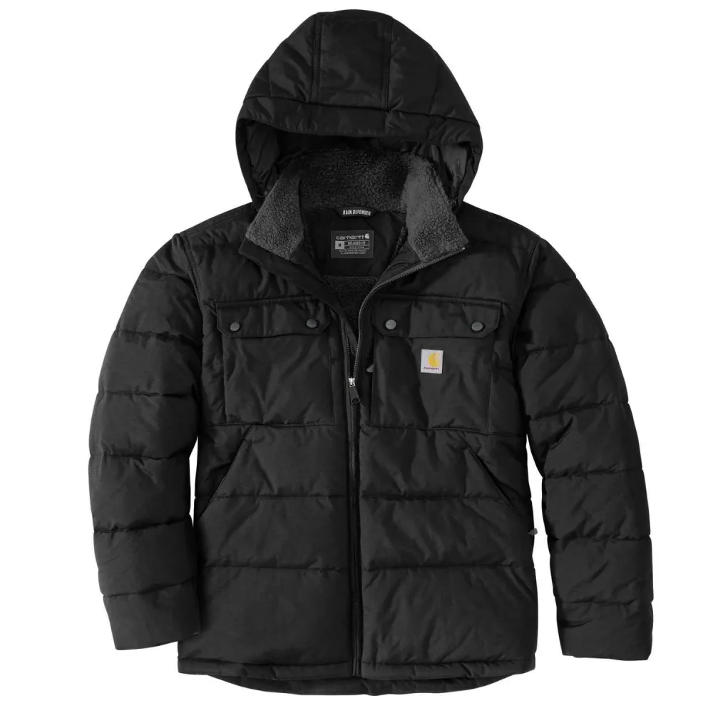 Carhartt 107082N04-M Jacka Väderbeständig, slitstark, värmande och lätt Svart