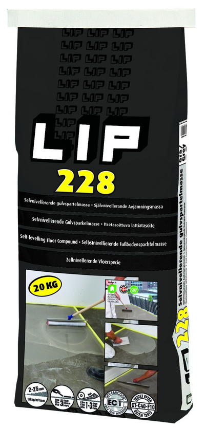 GOLVSPACKEL 228 UTOM-INOMHUS 20KG