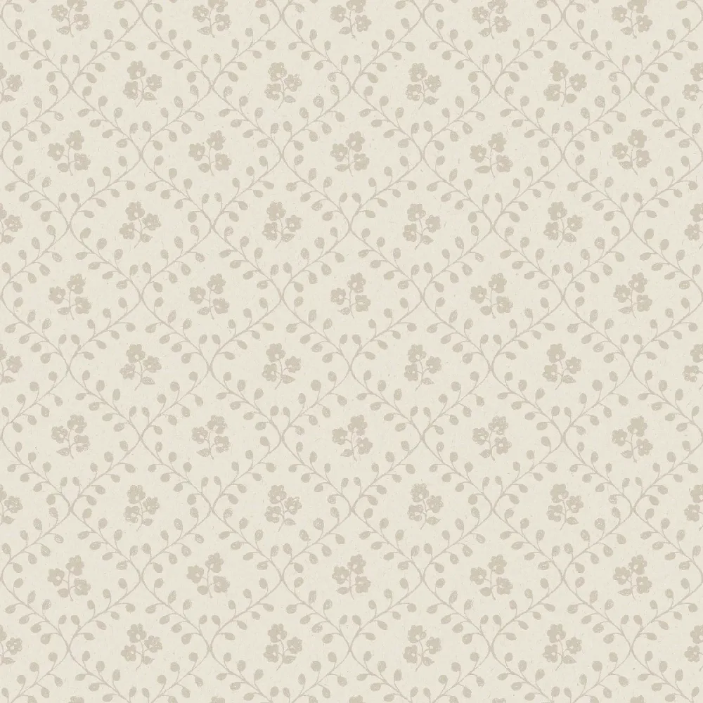 Tapet Nordic Folk Idun 5824 Beige Klassisk - Bild 2