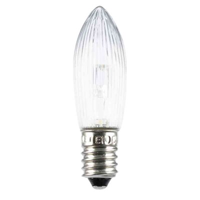 JULLAMPA TOPPLAMPA LED KLAR E10 3ST