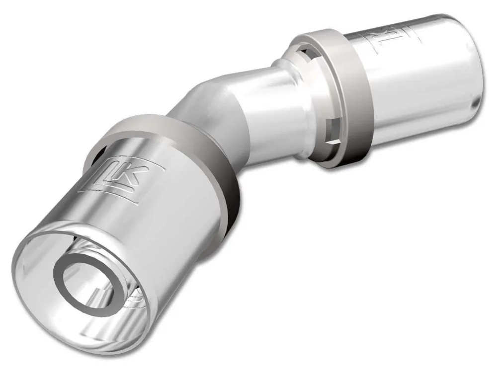 LK Systems PressPex 1881544 Vinkelkoppling 75 x 75 mm, 45°