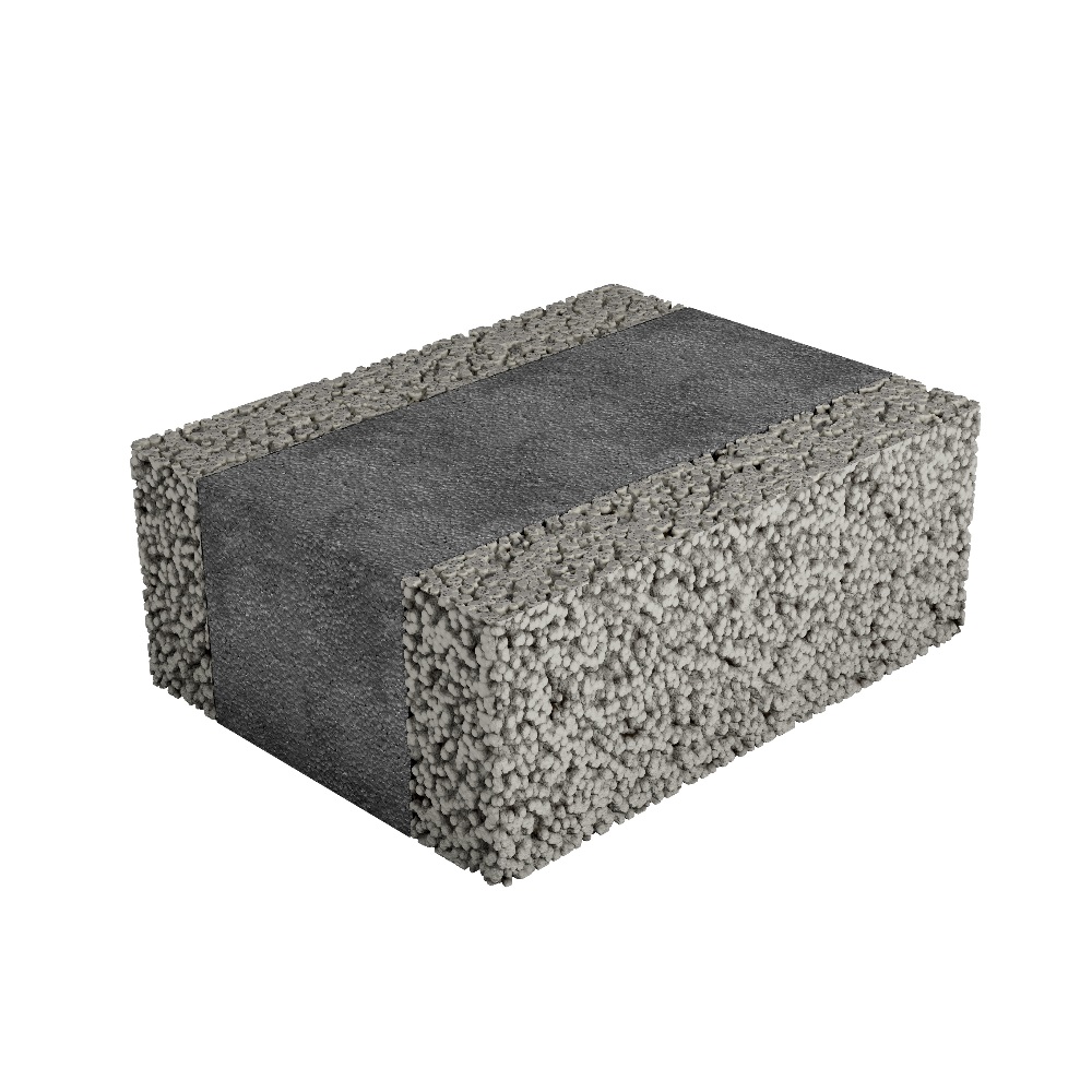 Isolerblock Exakt 400x197x500mm från Finja