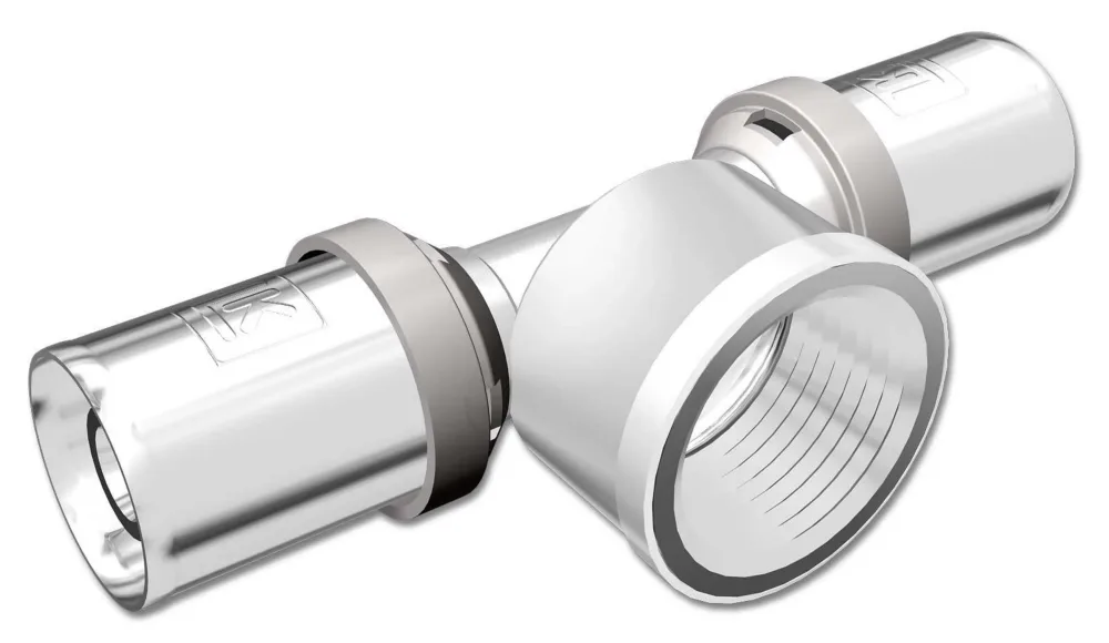 LK Systems PressPex 1876575 T-koppling invändig gänga, avstick 20 x 20 x 20 mm - Bild 2