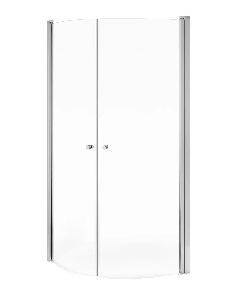 Gustavsberg Round GB51RNDR9090CR Duschhörna klarglas/krom 90x90 cm - Bild 2