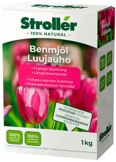 STROLLER 100% NATURLIG BENMJÖL 1 KG