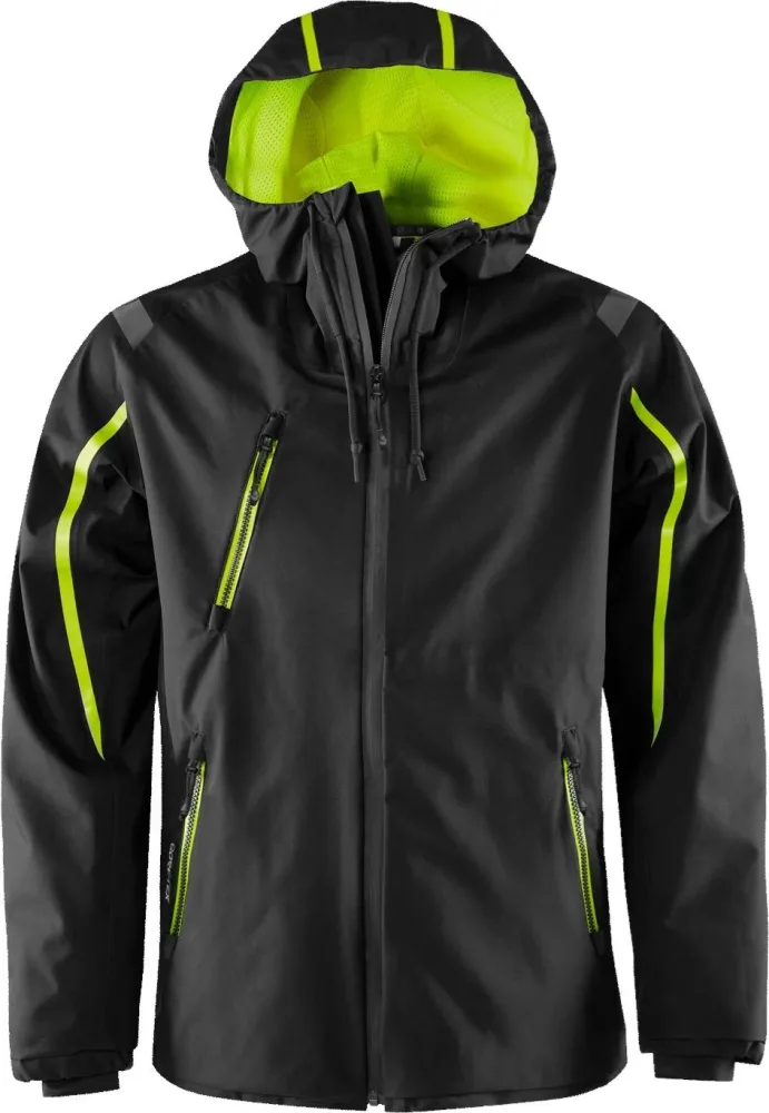 Fristads 4864 GXP Skaljacka svart/varselgul 2XL