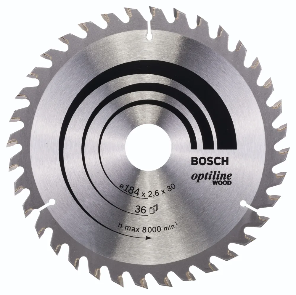 Bosch PRO Wood 2608640644 Cirkelsågklinga för nätdrivna gerings- och cirkelsågar 250x30, 60T