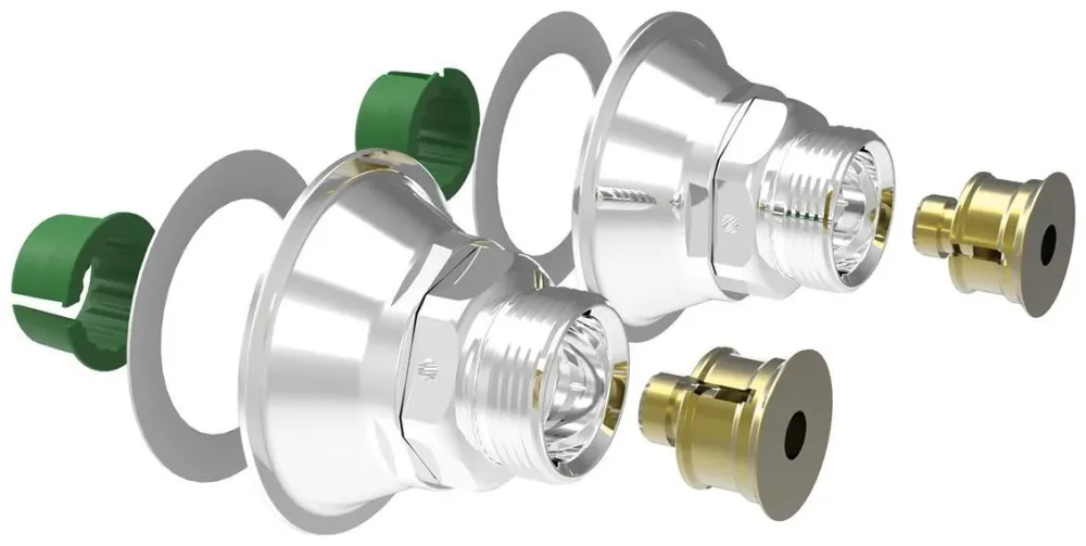 Vatette V6 Blandarfäste 150 c/c, 20 (3/4") 15 mm rördiameter