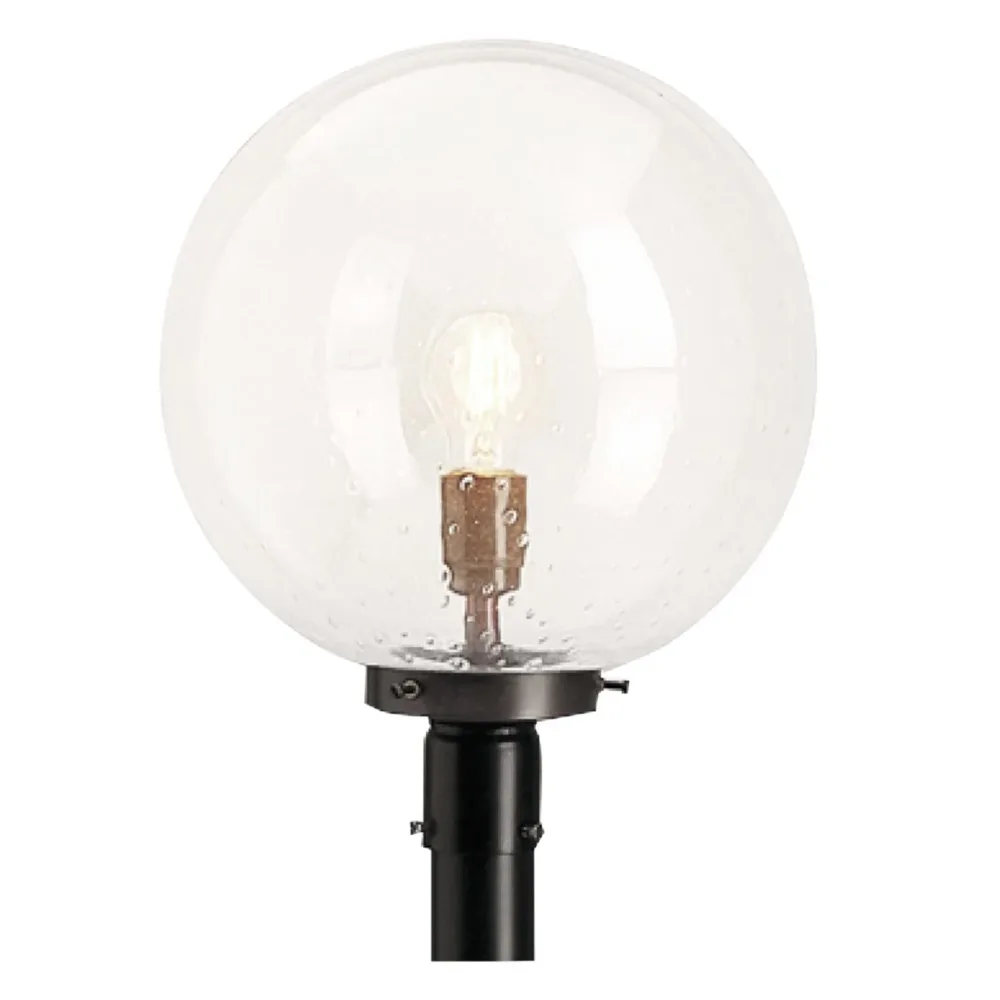 Westal Harry Stolpfäste stål, E27 38 mm, Svart