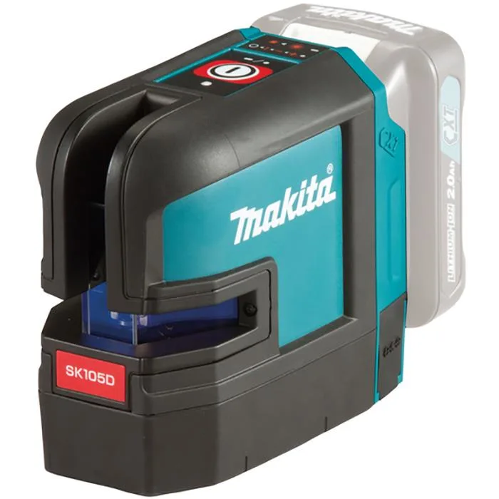Makita SK105DZ Korslaser röd, utan batteri och laddare