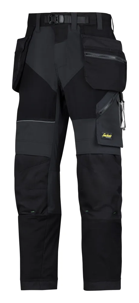 Snickers Workwear 6902 FlexiWork Arbetsbyxa marinblå Marinblå