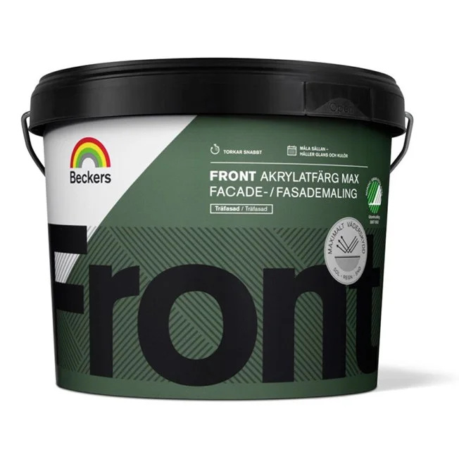 Front Akrylatfärg max Vit 1 liter
