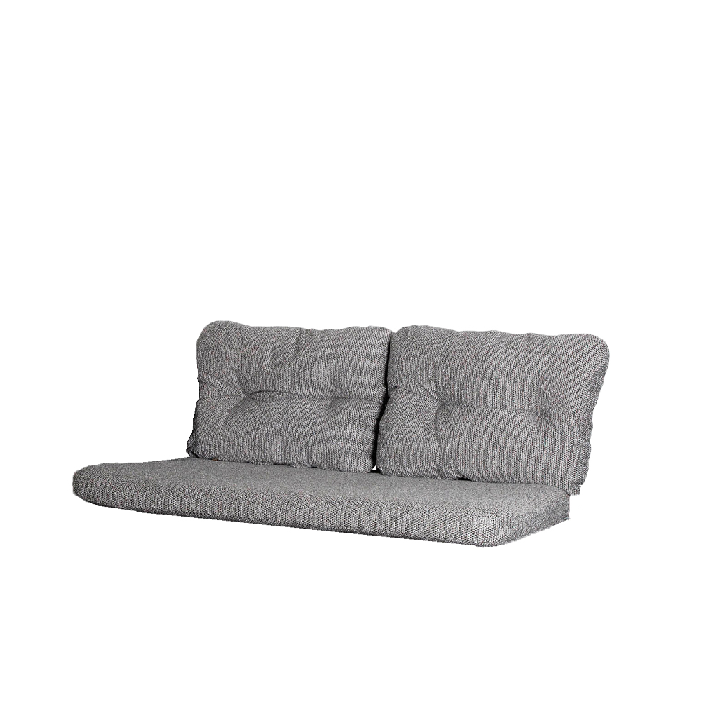 Ocean soffdyna, Cane-Line wove dark grey, vänster/höger