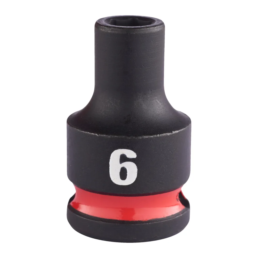 Milwaukee 4932480276 Krafthylsa 3/8", SHOCKWAVE, standard 19 mm