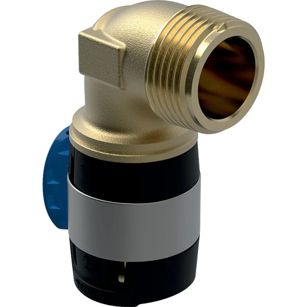 Geberit 2253728 Böj 90°, utvändig gänga 16 x R15 mm - Bild 2