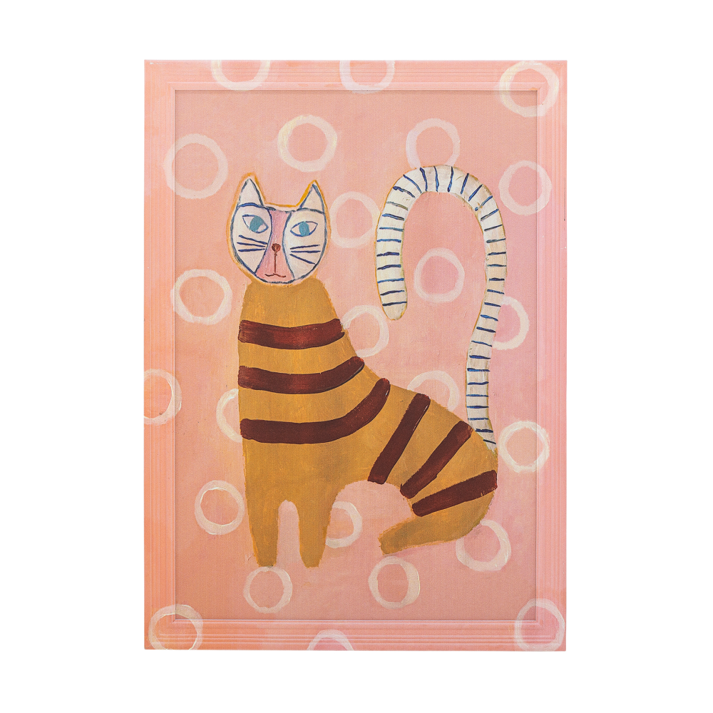 Missy illustration med ram 40x56 cm, Rose