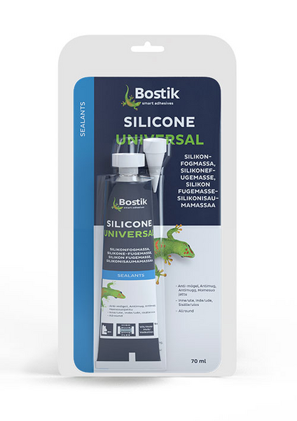 FOGMASSA BOSTIK SIL UNIV VIT 70ML, 0,07L