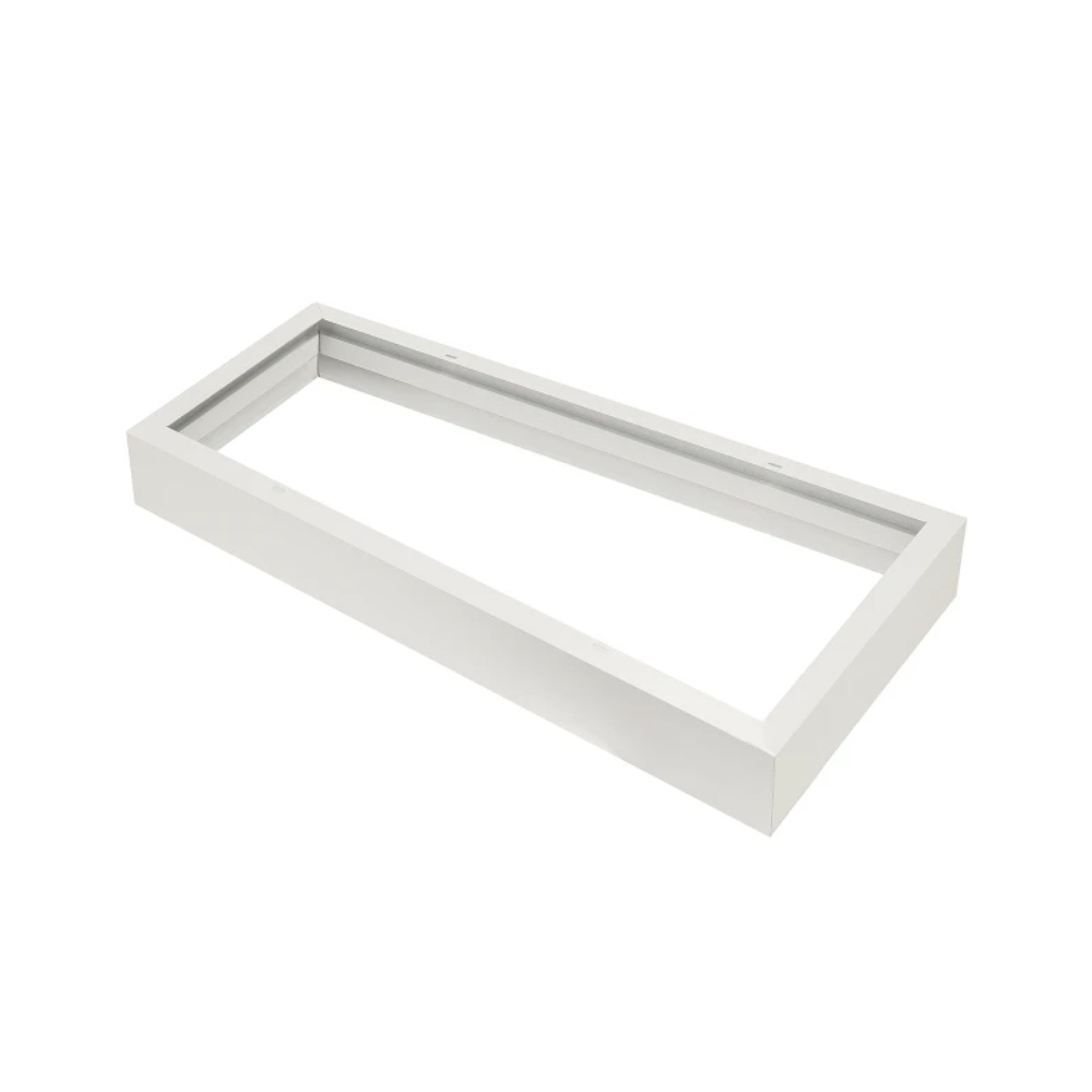 Bora II Std Utanpåliggande Ram 30x120cm Vit Solar Light