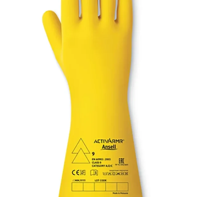 Ansell ActivArmr RIG014Y Handske lågspänning 11