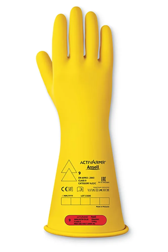 Ansell ActivArmr RIG014Y Handske lågspänning 11