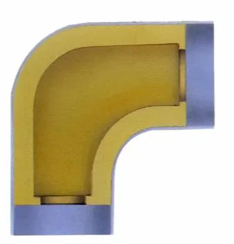Danmat Iso Systems Polyroll 471017020 Rörisolering 90° böj, 100-pack Ø: 12-18 mm